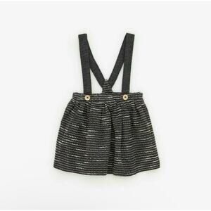 Zara girls striped pinafore skirt size 2/3